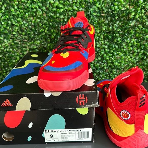 Adidas Men’s Harden Vol 5 Futurenatural McDonald’s All American, Size 9! NWT! - Picture 2 of 10